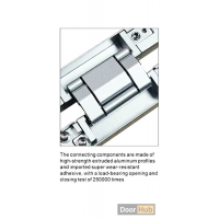 DHZDG 80 3D Concealed Hinges UAE for Heavy Duty Architectural Doors